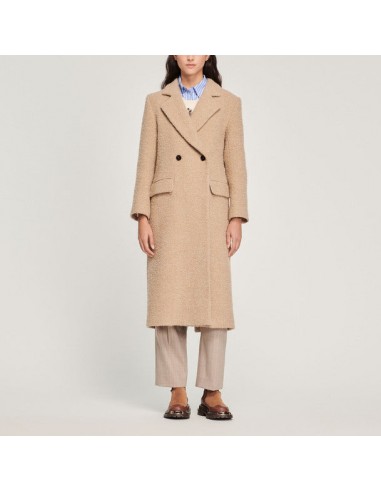 Manteau long à col tailleur prix pour 